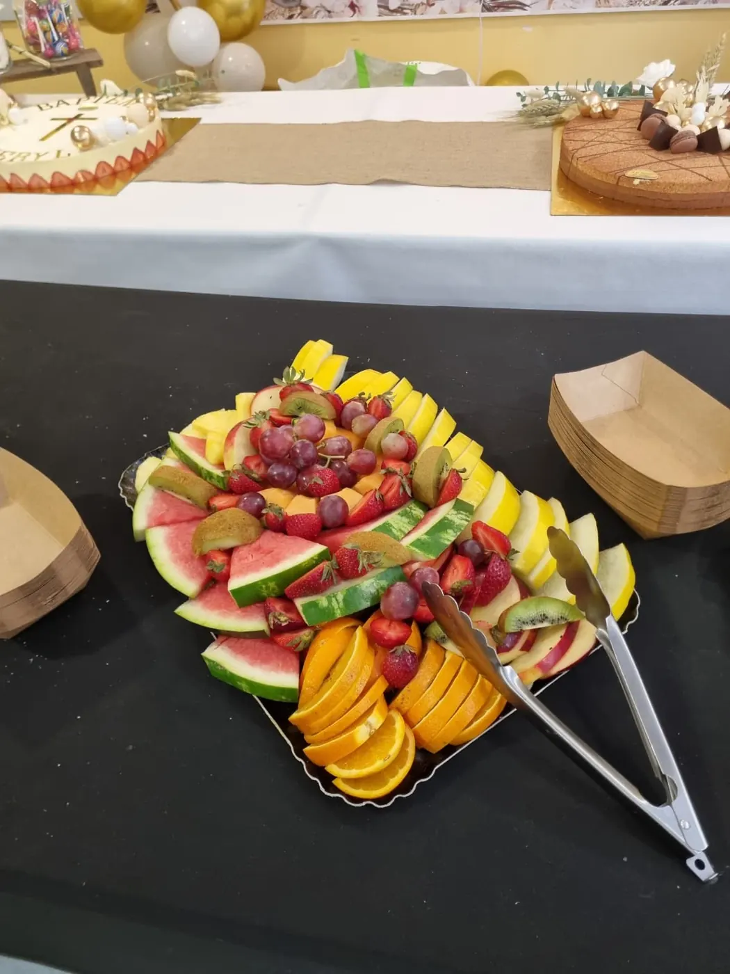 Buffet froid cocktail : mini-quiches et pièces froides