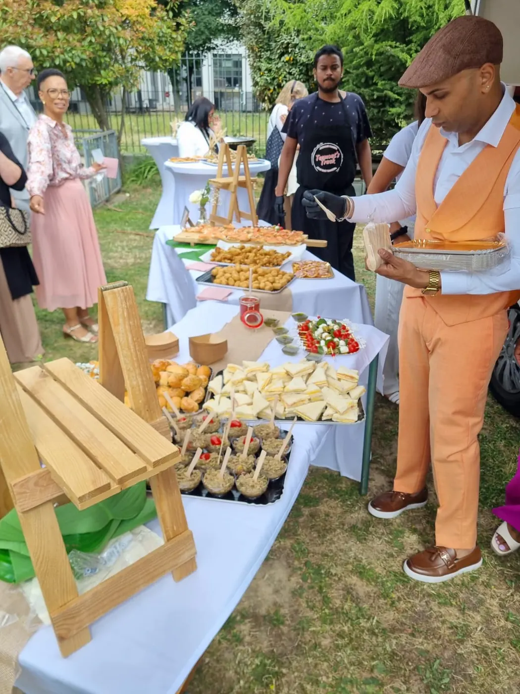 Chef Teemout's Truck seul au brasero : service en direct